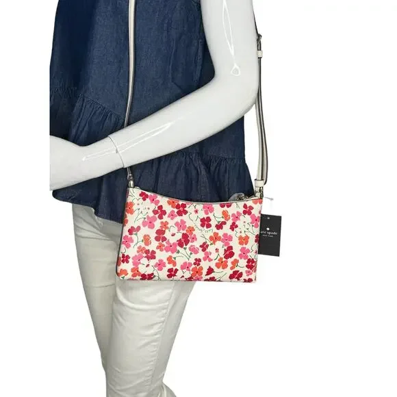 Kate Spade Sadie Sunny Floral Printed Crossbody - Picture 3 of 7